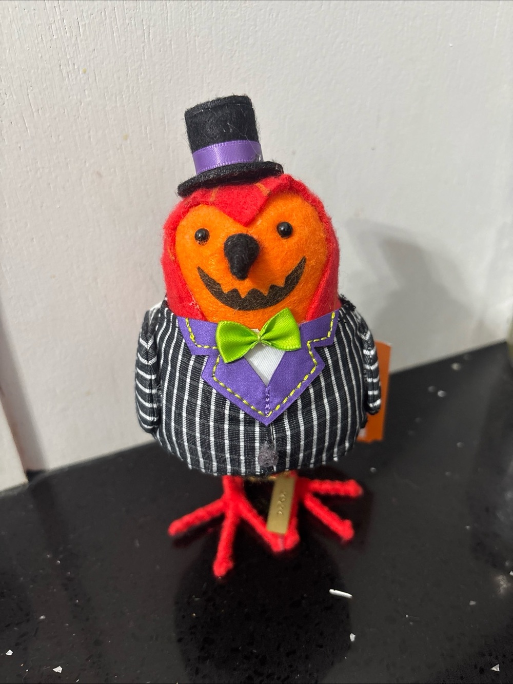 Target Hyde & Eek 2024 Plush Bird fall Halloween Orange nwt - Picture 1 of 3